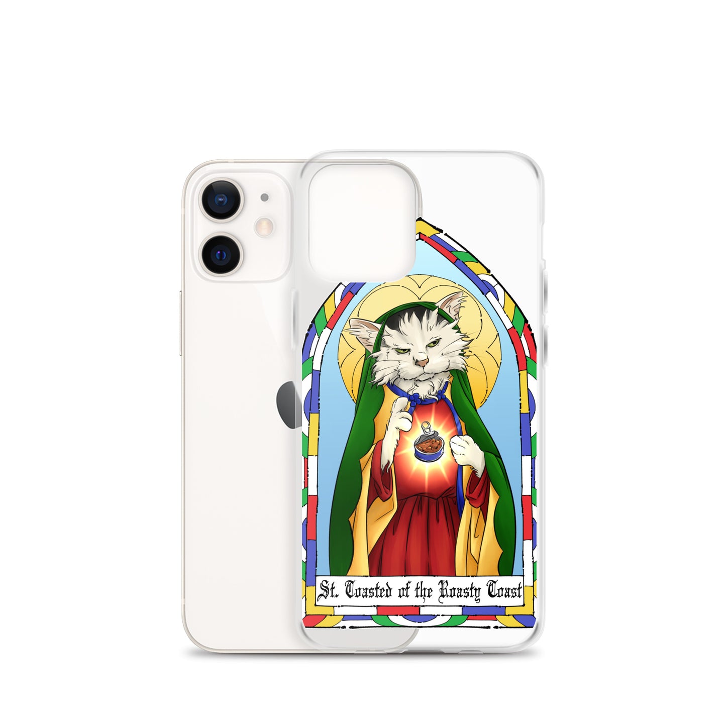 Saint Toasted Clear Case for iPhone®