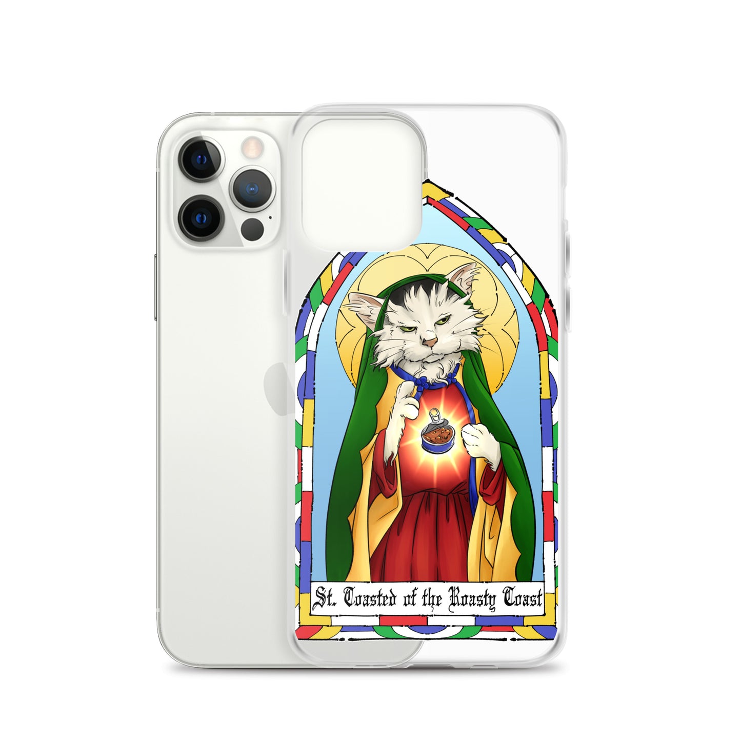 Saint Toasted Clear Case for iPhone®