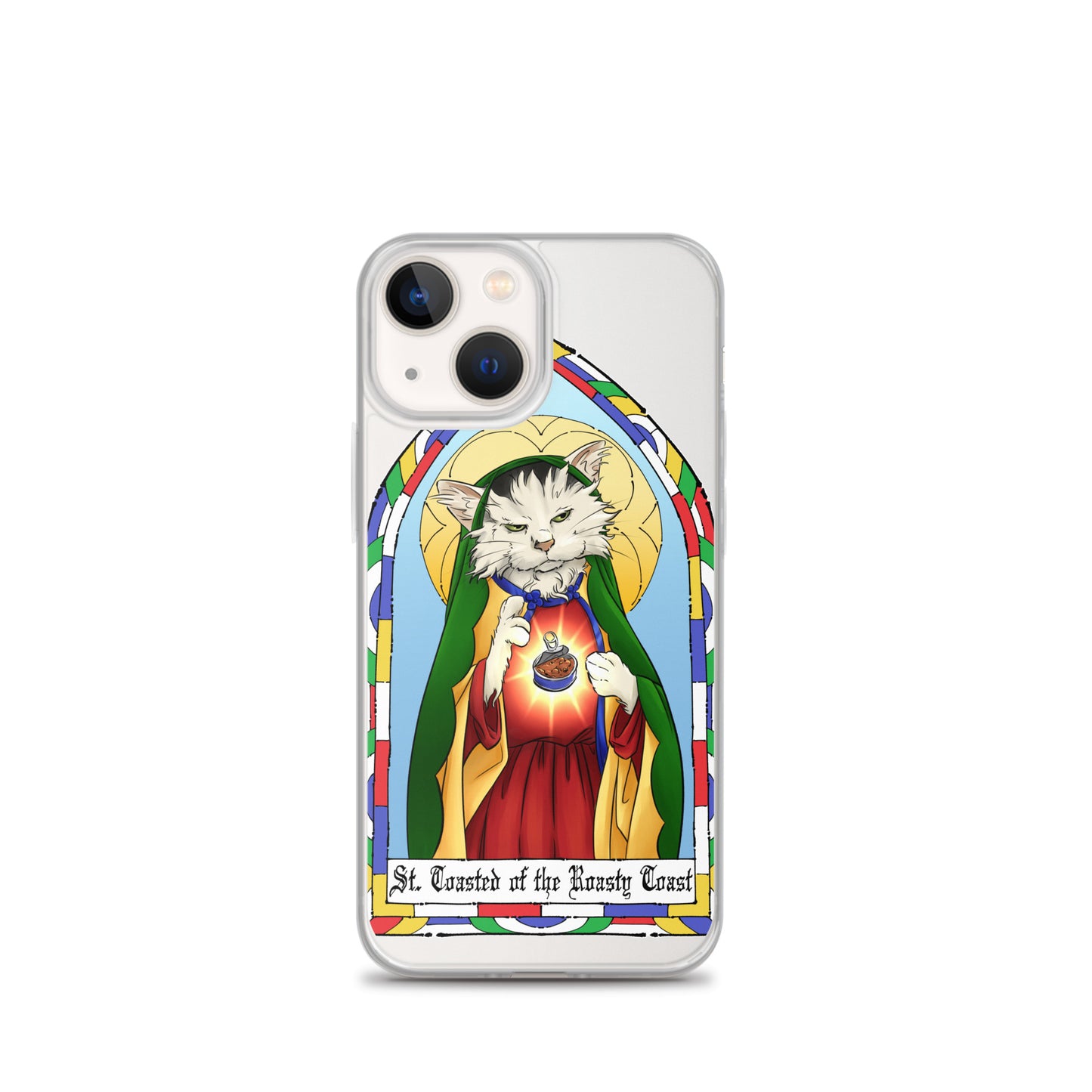 Saint Toasted Clear Case for iPhone®
