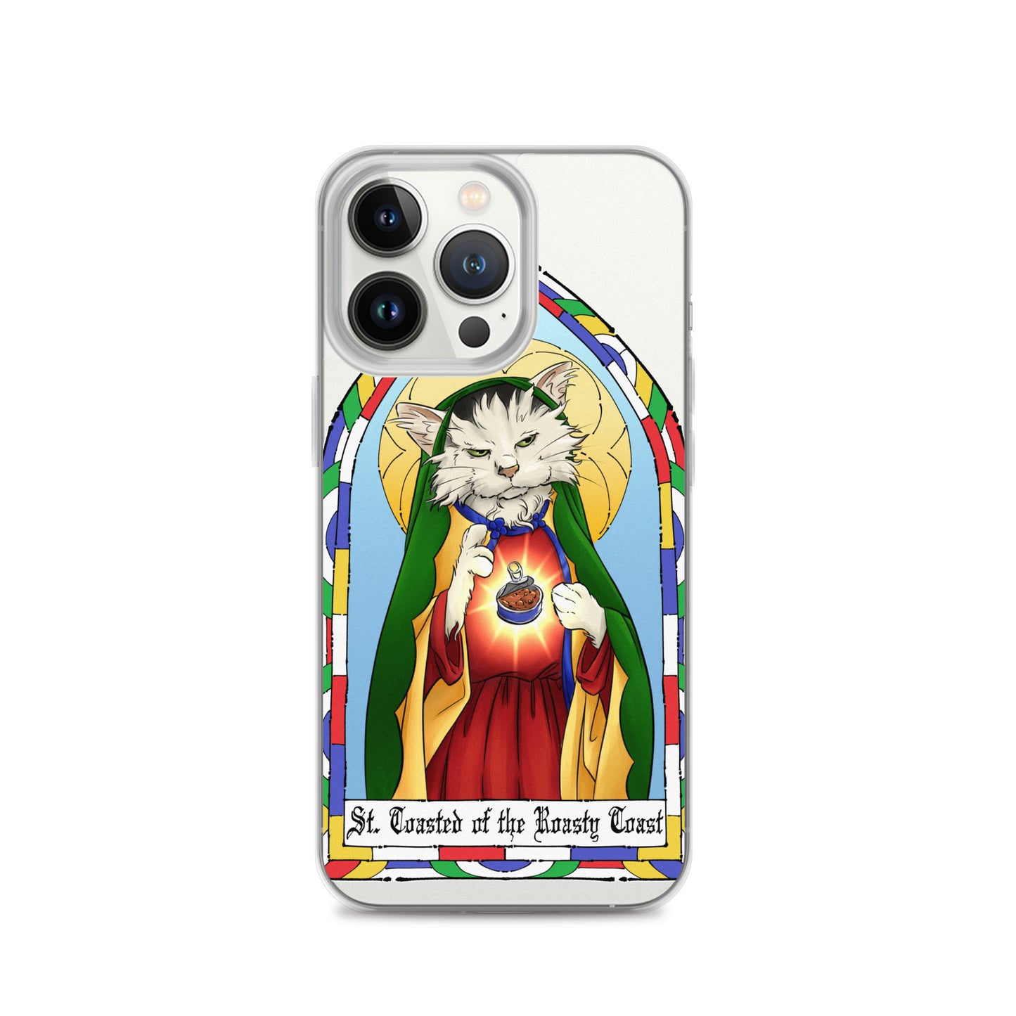 Saint Toasted Clear Case for iPhone®