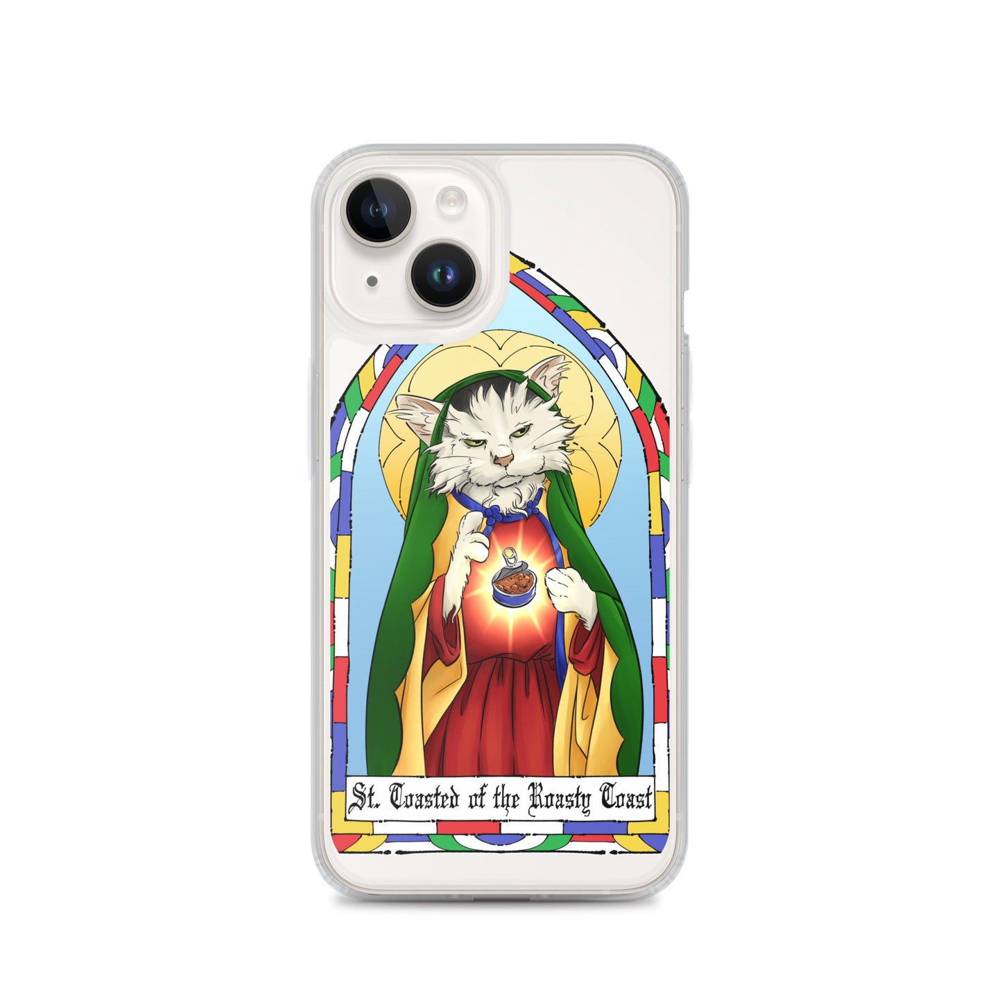 Saint Toasted Clear Case for iPhone®