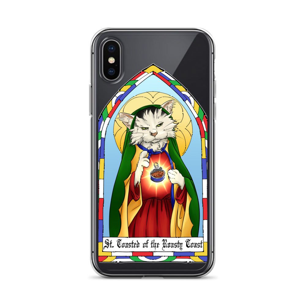 Saint Toasted Clear Case for iPhone®