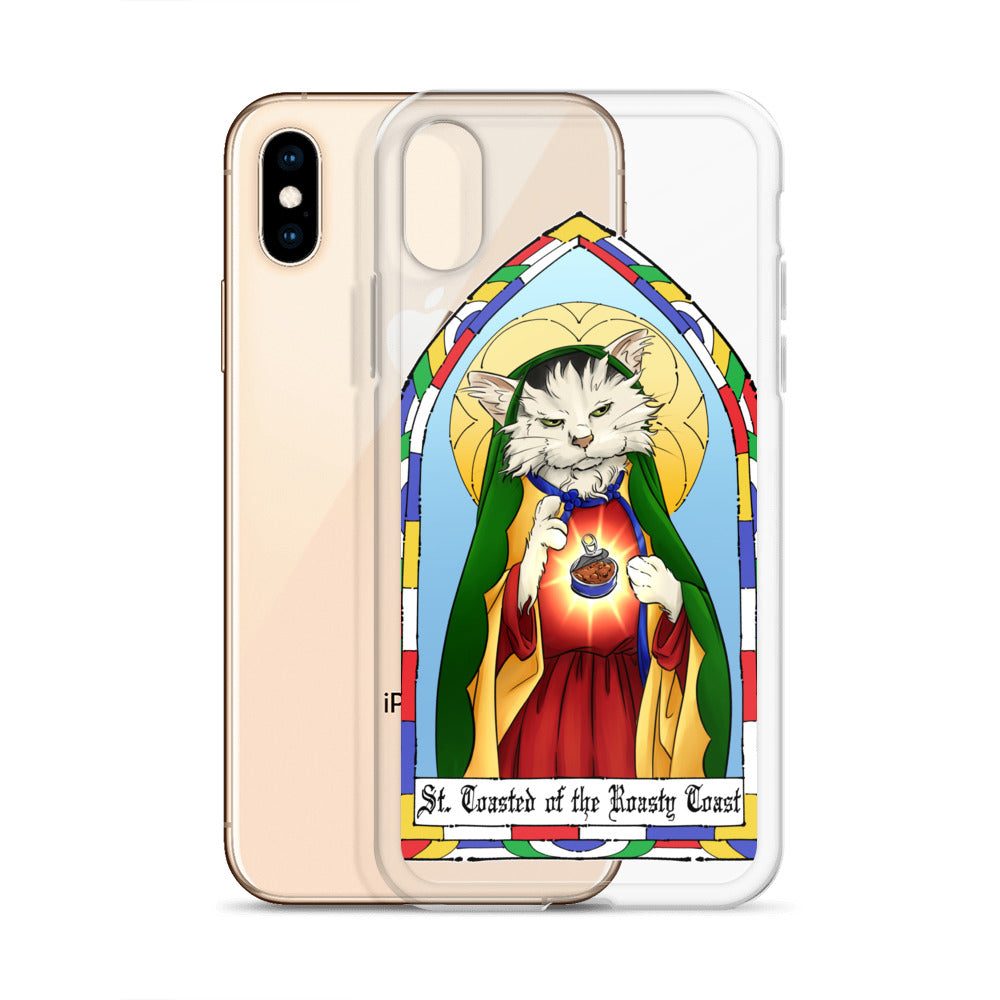 Saint Toasted Clear Case for iPhone®