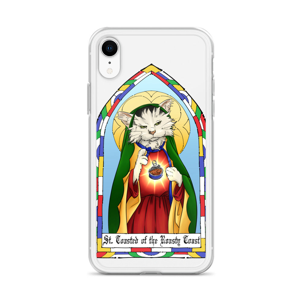 Saint Toasted Clear Case for iPhone®