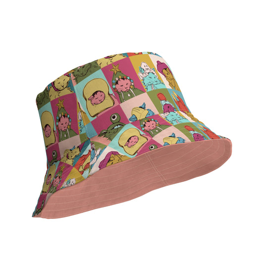 Toast Hats Reversible bucket hat