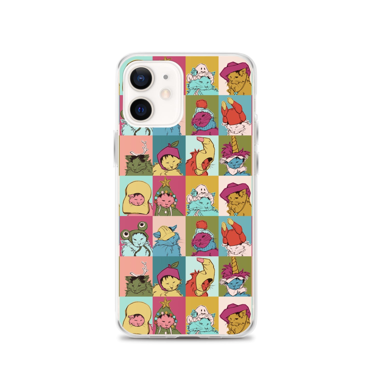 Toast Hats Clear Case for iPhone®