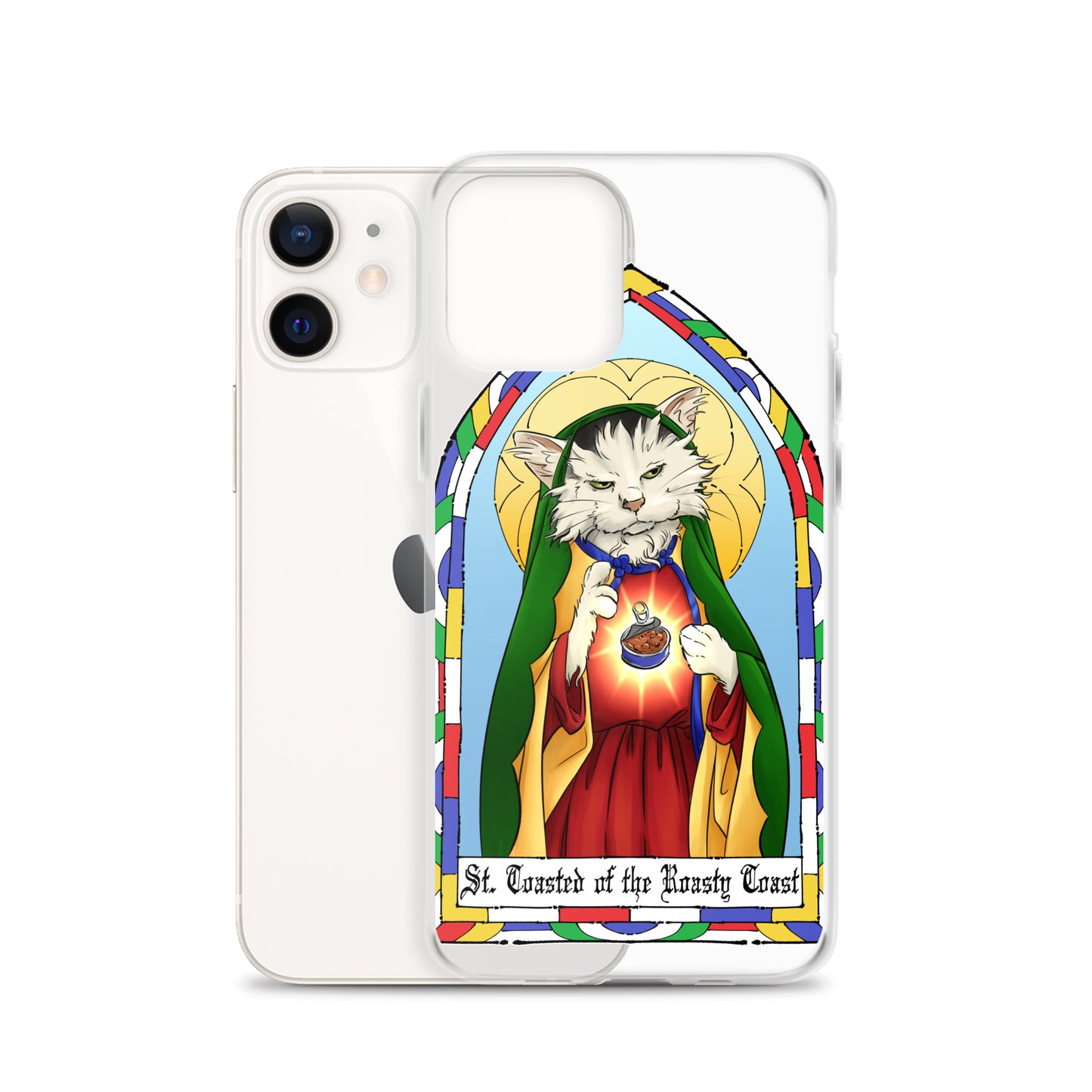 Saint Toasted Clear Case for iPhone®