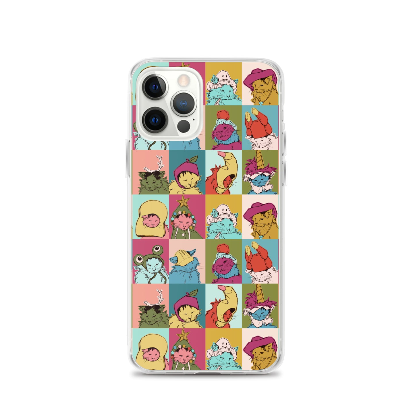 Toast Hats Clear Case for iPhone®