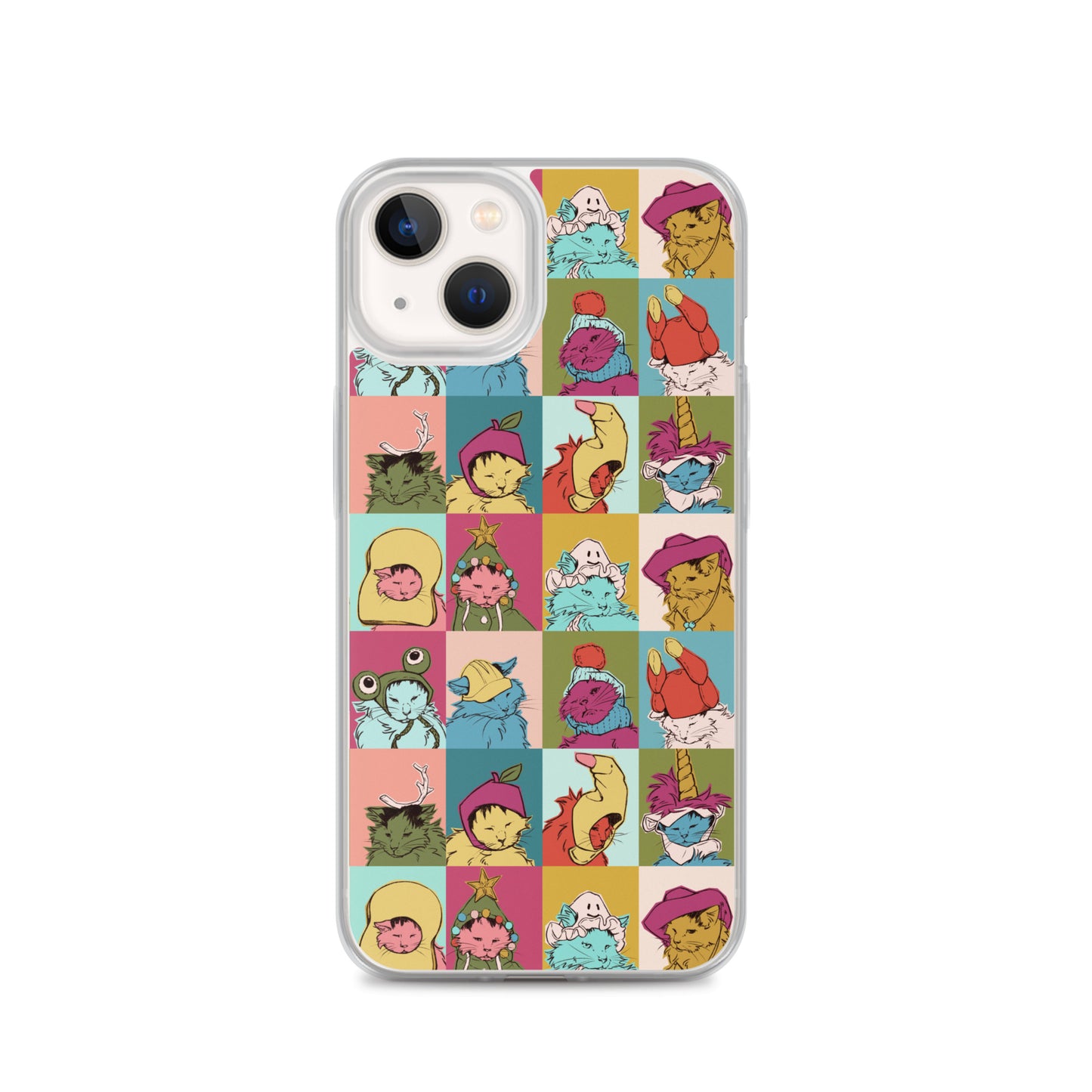 Toast Hats Clear Case for iPhone®