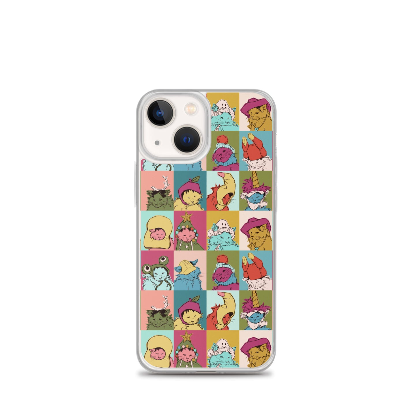 Toast Hats Clear Case for iPhone®