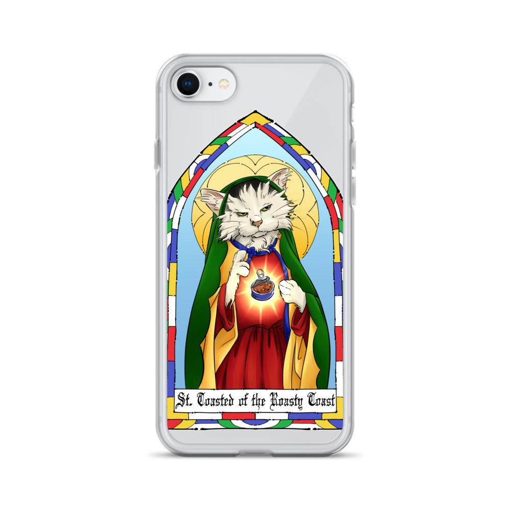 Saint Toasted Clear Case for iPhone®