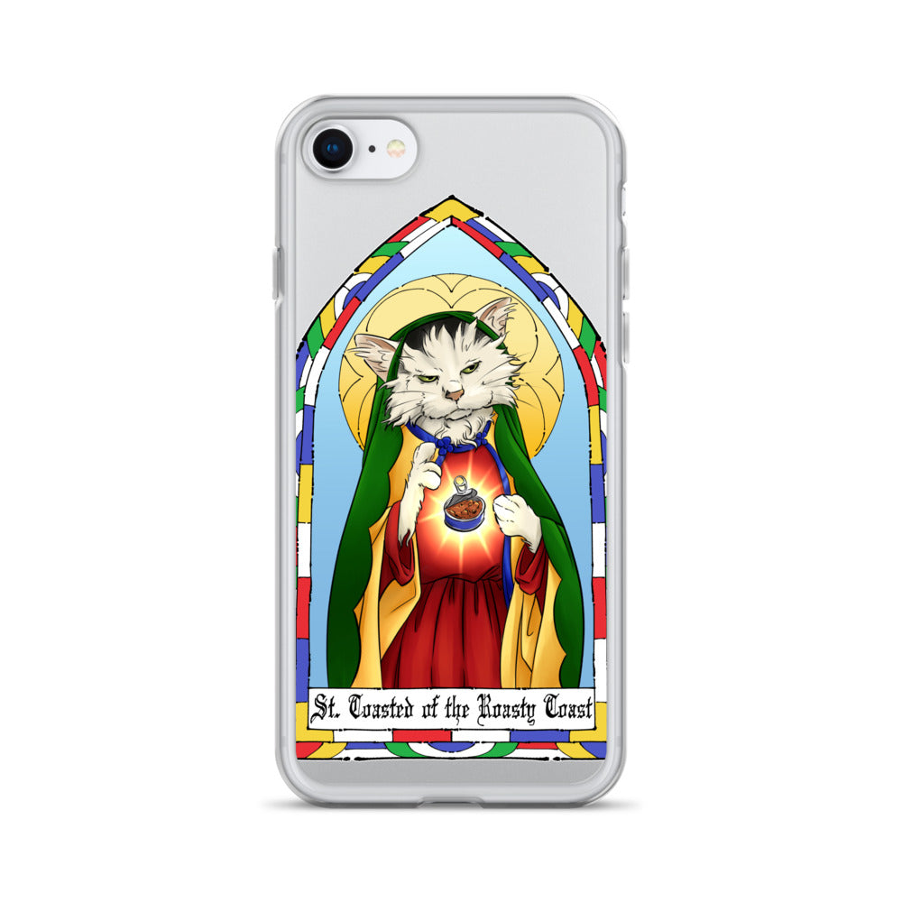 Saint Toasted Clear Case for iPhone®