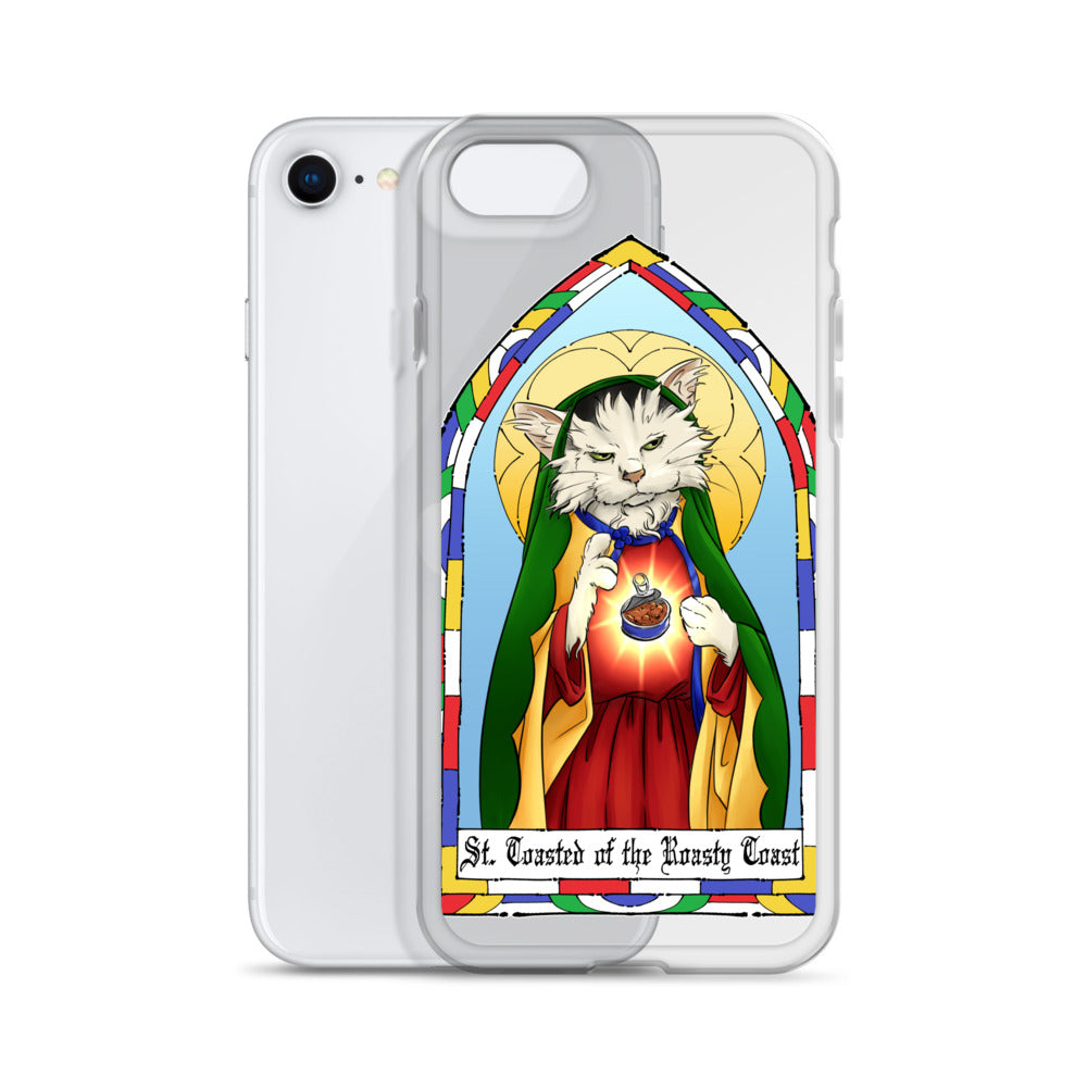 Saint Toasted Clear Case for iPhone®