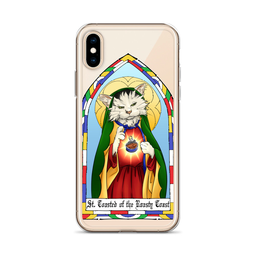 Saint Toasted Clear Case for iPhone®