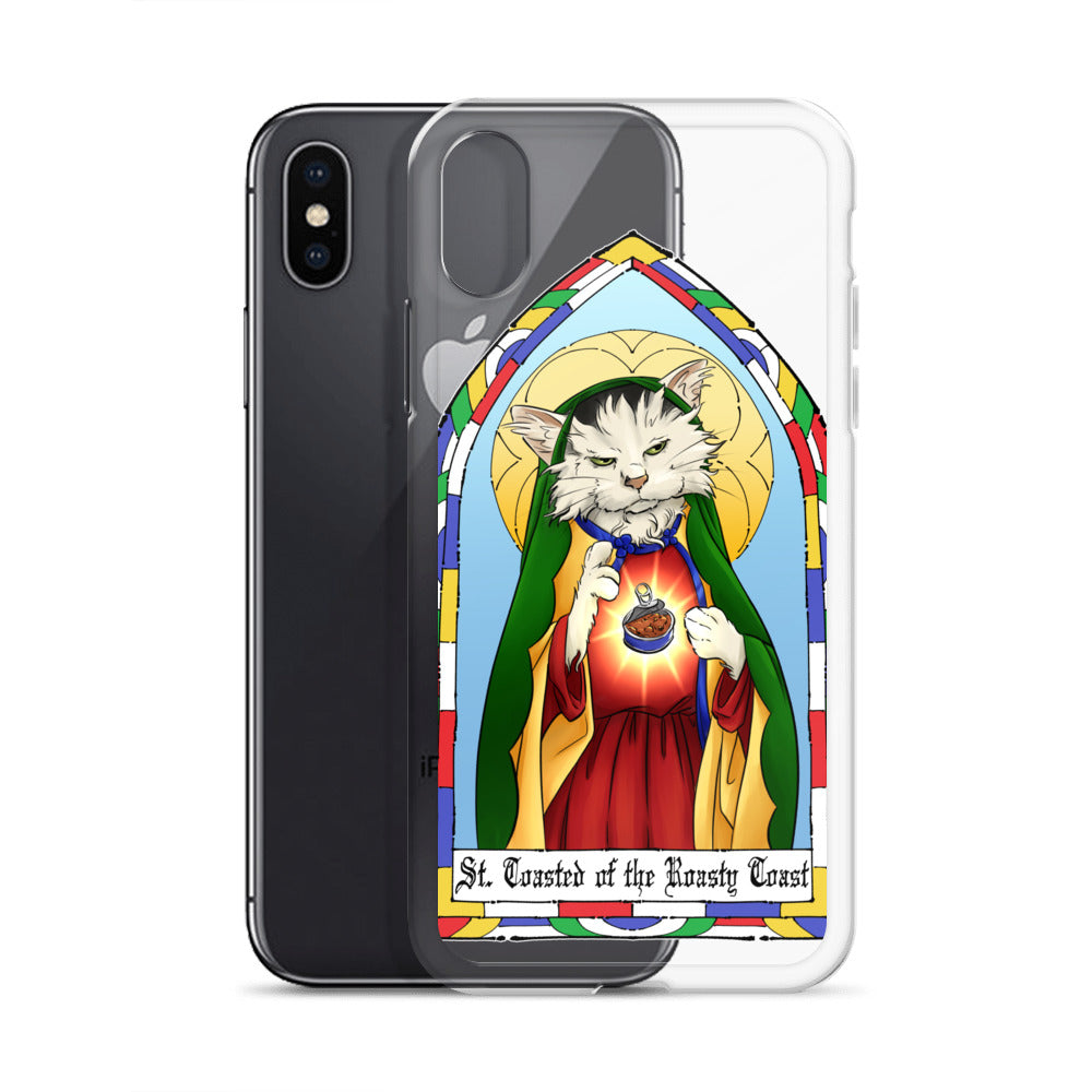 Saint Toasted Clear Case for iPhone®