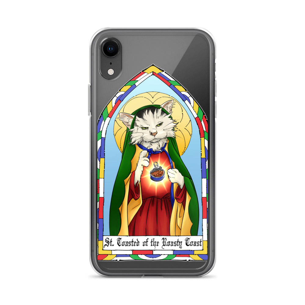 Saint Toasted Clear Case for iPhone®