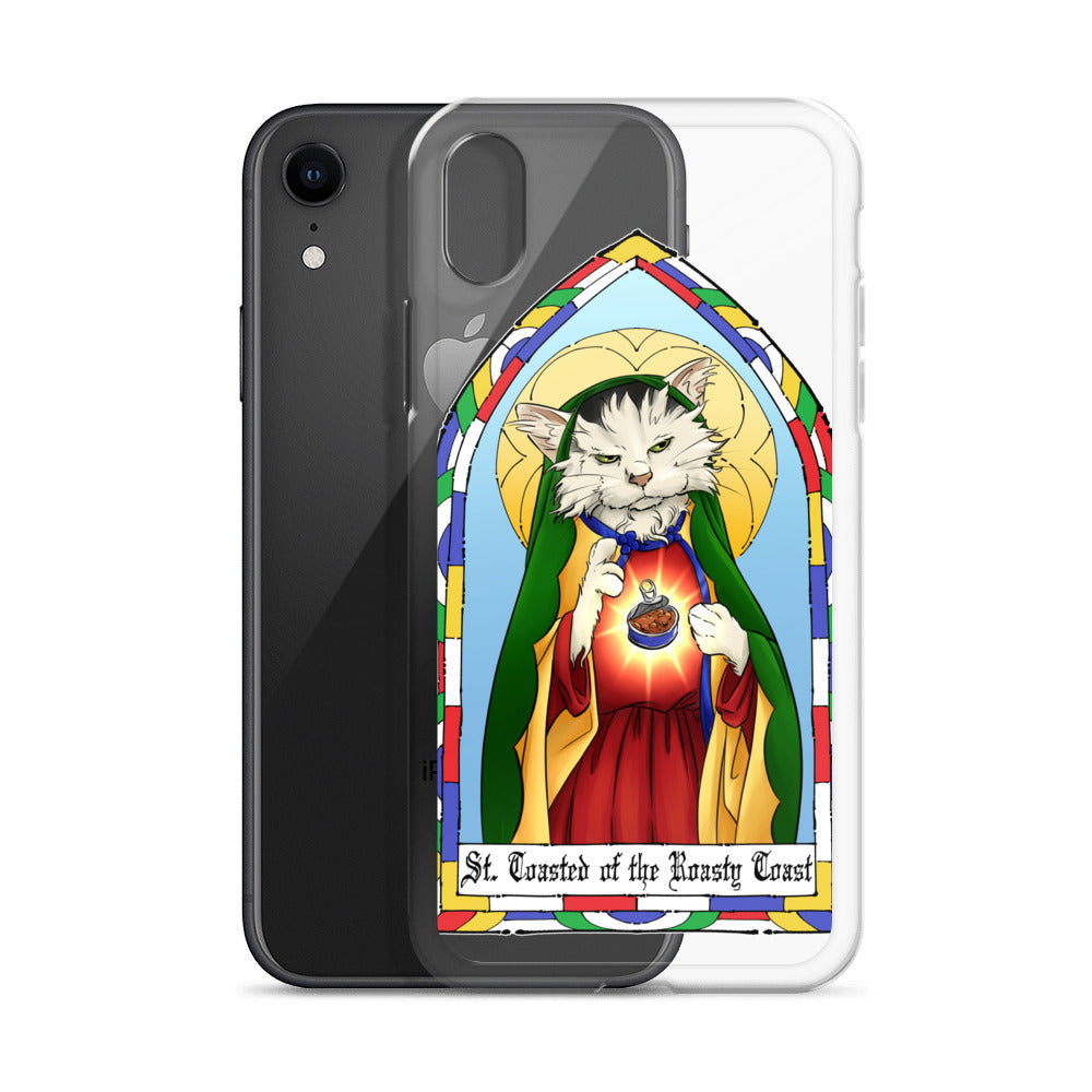 Saint Toasted Clear Case for iPhone®