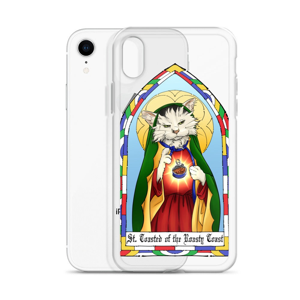 Saint Toasted Clear Case for iPhone®