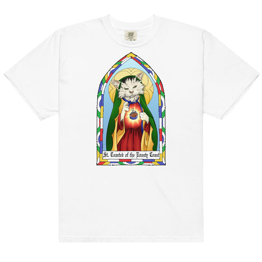 Saint Toasted Unisex garment-dyed heavyweight t-shirt